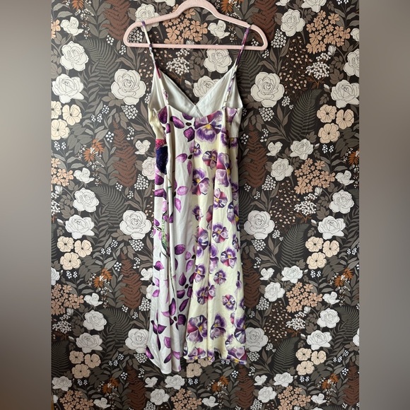 Samantha Sipos Floral Bias Slip Dress size XS - Picture 6 of 8